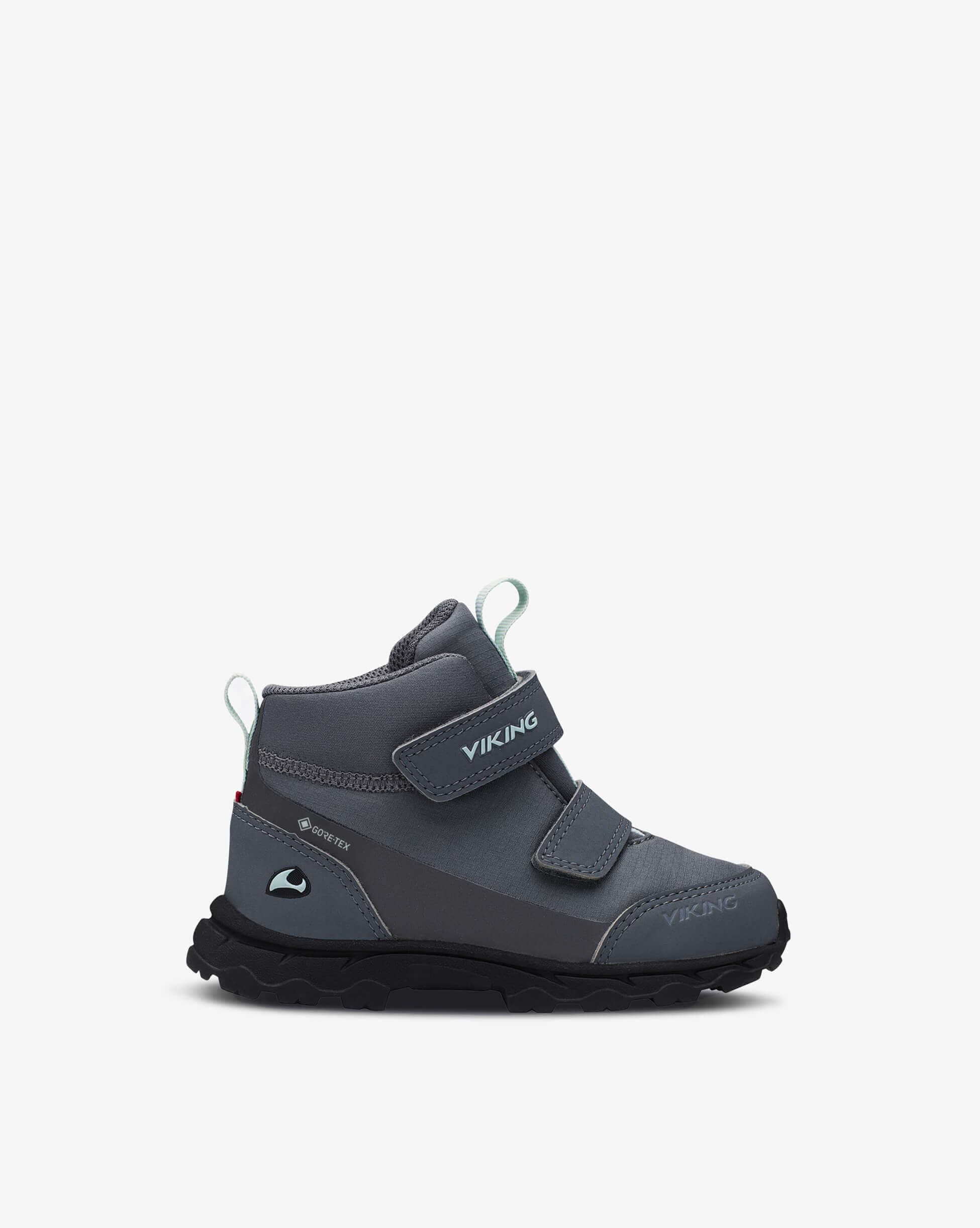 Mörk blå babysko